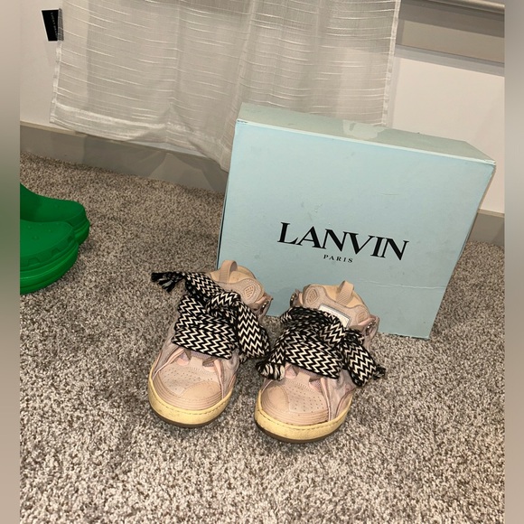 Shoes - Light pink Lanvin sneakers size 40